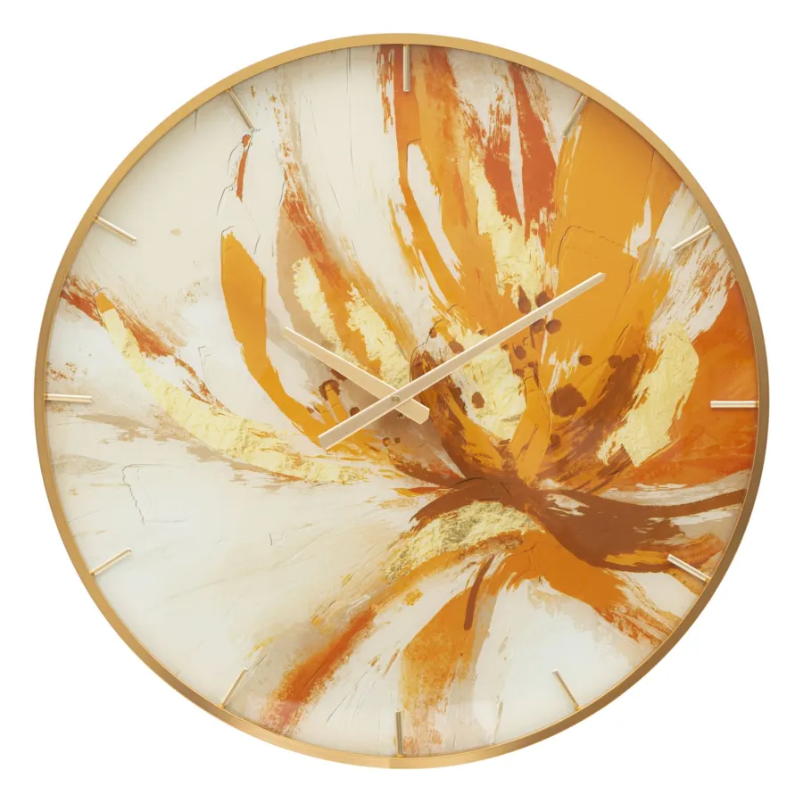 ZEGAR GLASS TOPLY Ø 60X5 cm